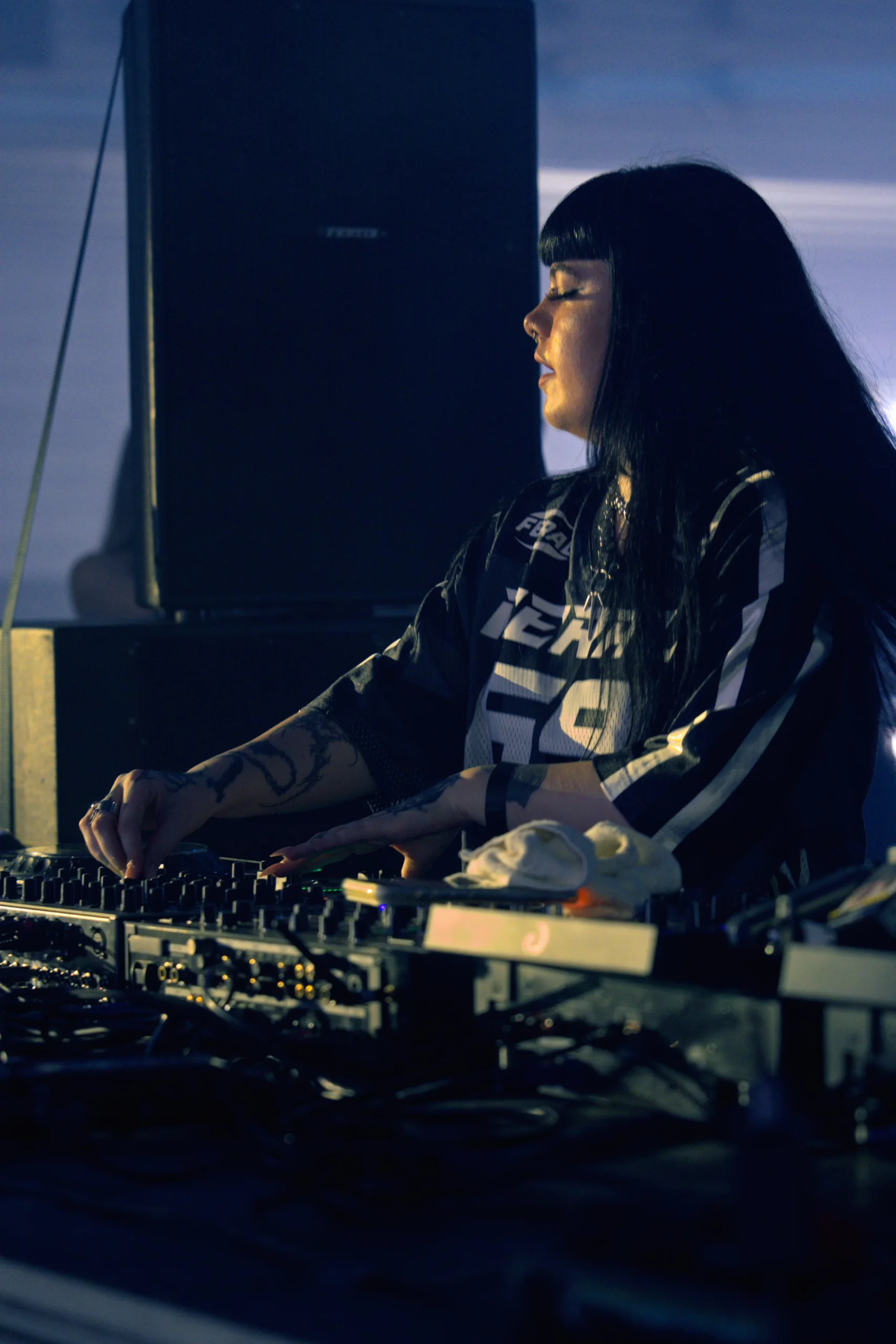 25EMEHEURE on the decks at the Hard Stage, Family Piknik 2026