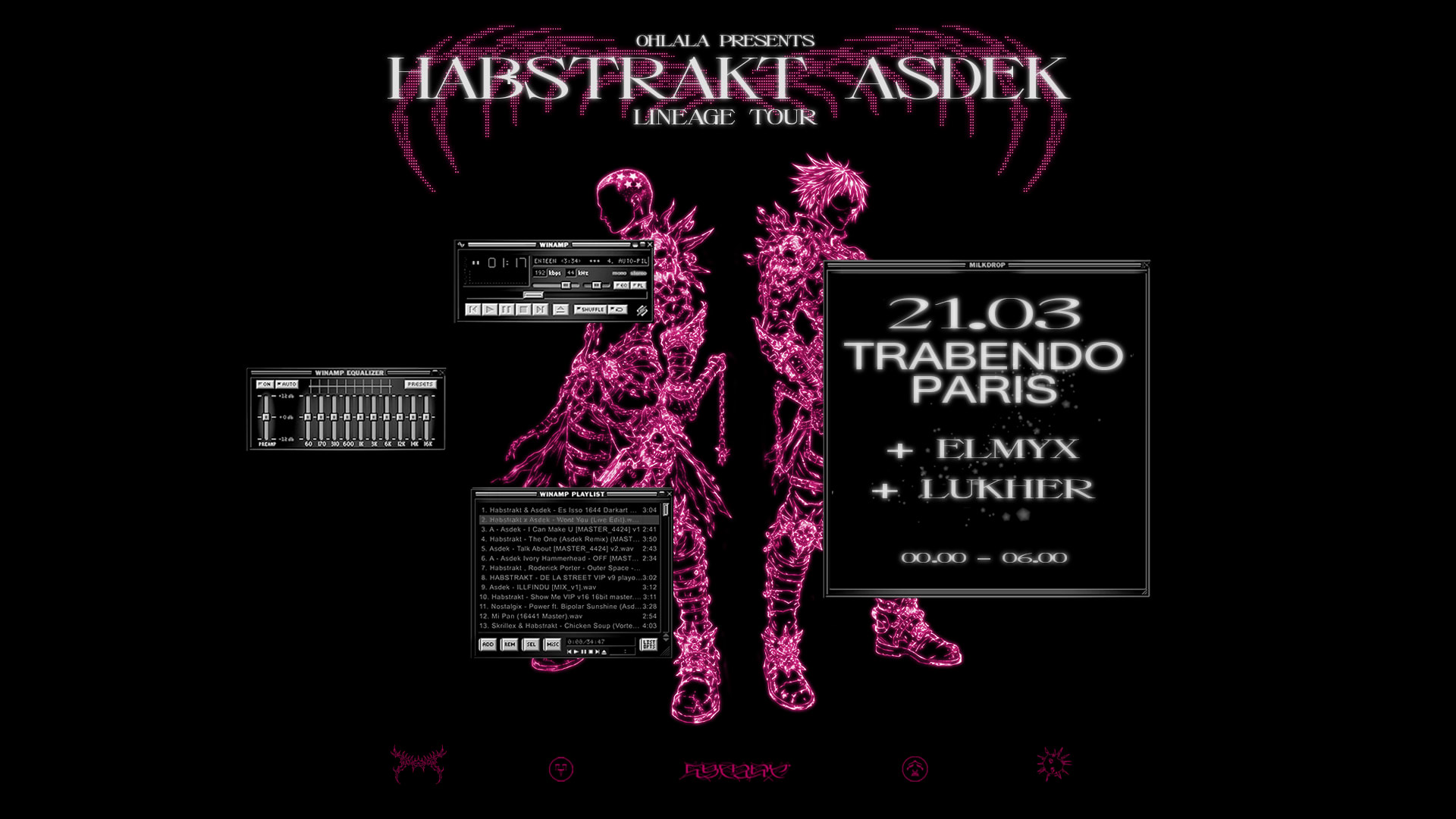 Habstrakt Lineage Tour au Trabendo, Paris